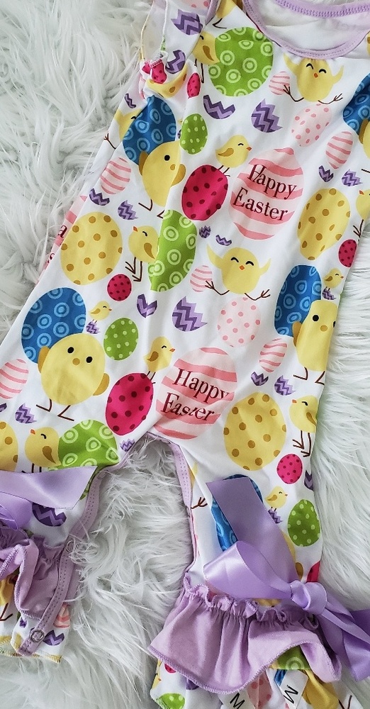 ✨ Baby Girl's Easter Onesie 🐣 12 Month